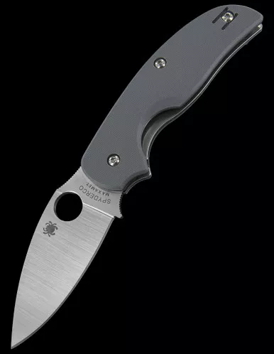 Spyderco Sage 1 Cool Grey Maxamet Folding Knife