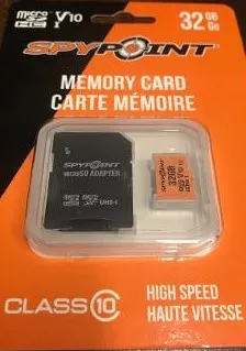 SpyPoint 32GB Micro SD Card #MICROSD32GB
