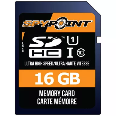 Spypoint Micro SD 16Gb Card High Speed Class 10