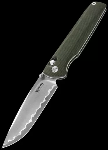 SRM Terrier 140Cr G10 Folding Knife
