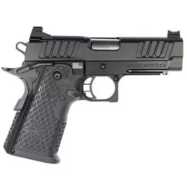 Staccato C2 9mm, 3.9" SS Bull Barrel, Aluminum Frame, Optics Ready, DLC, 16rd