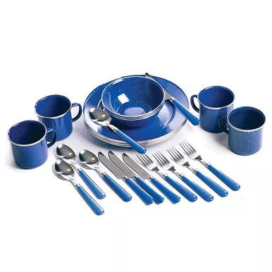Stansport Enamel Tabelware Set