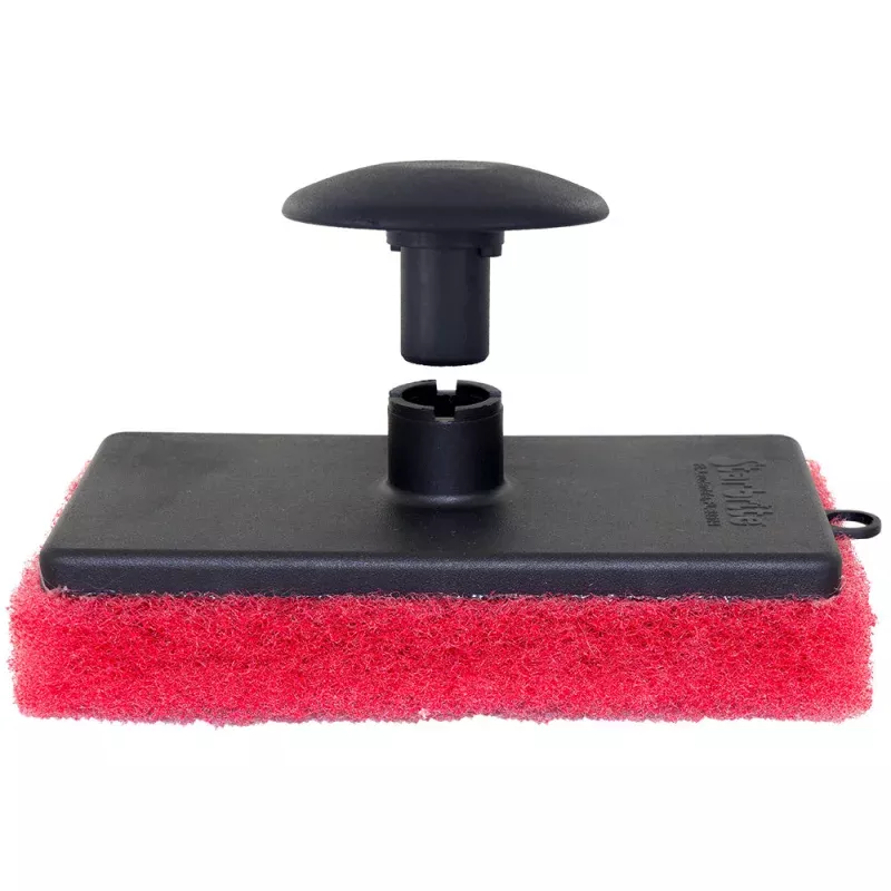 Star brite All-Purpose Medium (Red) Scrubber Pad – Ergonomic Handle