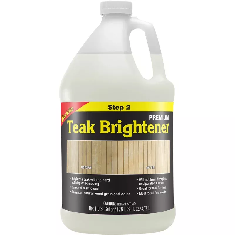 Star brite Premium Teak Brightener – 1 Gallon