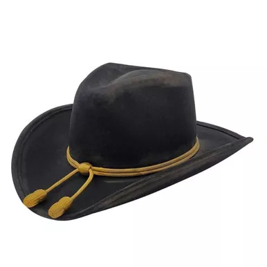 STETSON Men's Fort Crushable Black Hat (SWFRTC-823407)