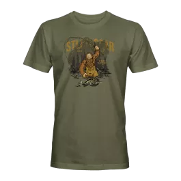 STLHD Men's Net Job Tee - Olive - M
