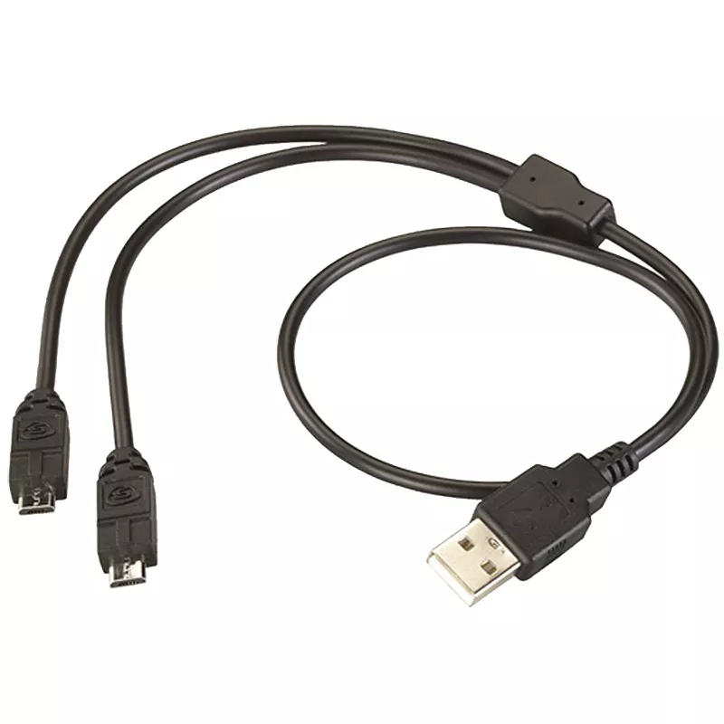 Streamlight 22″ Y-Split USB Cord #22082