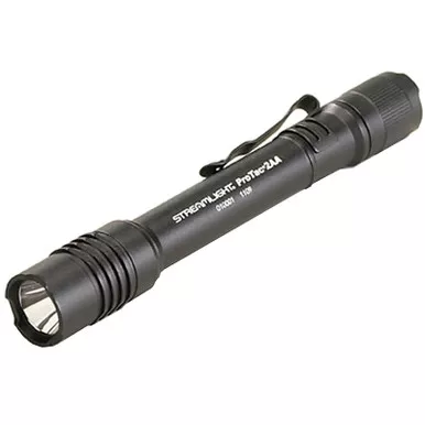 Streamlight ProTac 2AA Flashlight LED with 2 AA Batteries Aluminum Black