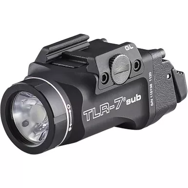 Streamlight TLR-7 Sub Weapon Light LED fits 1913 Rails with CR123A Battery Aluminum Black