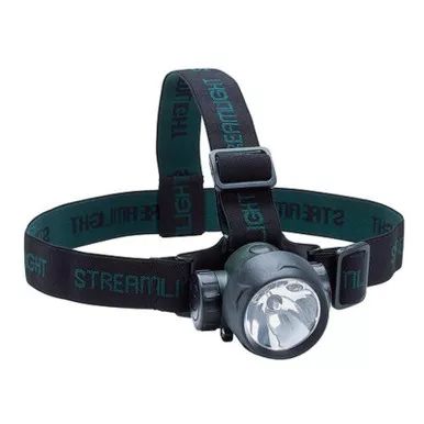 Streamlight Trident Headlamp Xenon & LED with 3 AAA Batteries Polymer Green