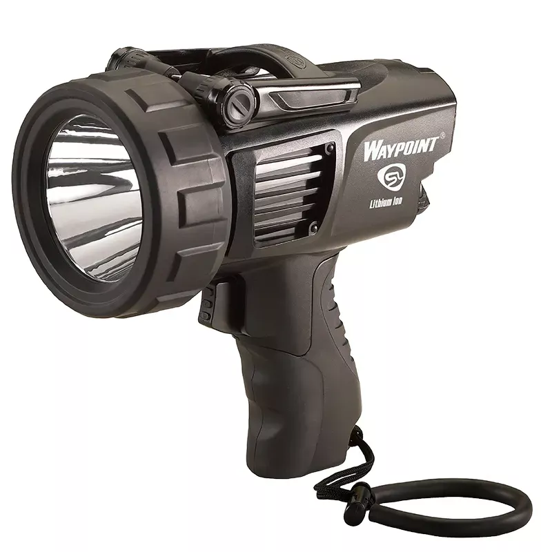 Streamlight WayPoint 300 35/550/1000 Lumens White LED Black Polycarbonate 1039 Meters