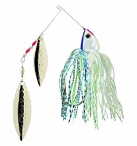 Strike King Burn Baby Burner Spinnerbait – 1/4 Oz Blue Shad #BURN14-209S