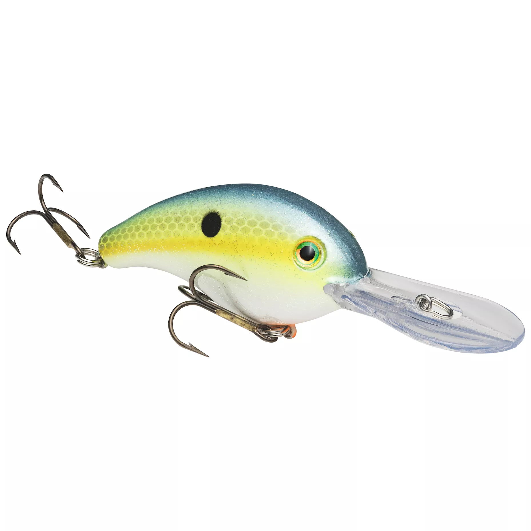 Strike King Pro Model 5 Crankbait - Chartreuse Sexy Shad