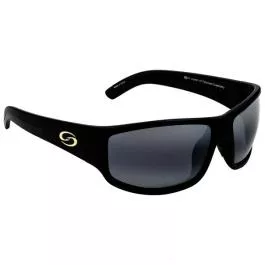 Strike King S11 Caddo Sunglasses – Matte Black Frame – Gray Lens – Plastic