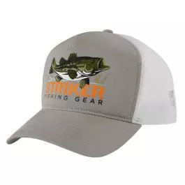 Striker Big Bubba Trucker Cap - Light Gray/White