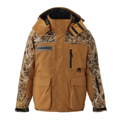 STRIKER ICE Men's Trekker Brown Fishing Jacket (32129)