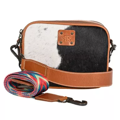 STS Cowhide Basic Bliss Buff/Cowhide Lucy Crossbody Bag (STS39942)