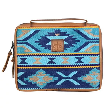 STS Mojave Sky Multi-Blue Aztec Bible Cover (STS-31033)