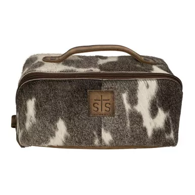 STS RANCHWEAR Cowhide Elise Makeup Bag (STS-33928)