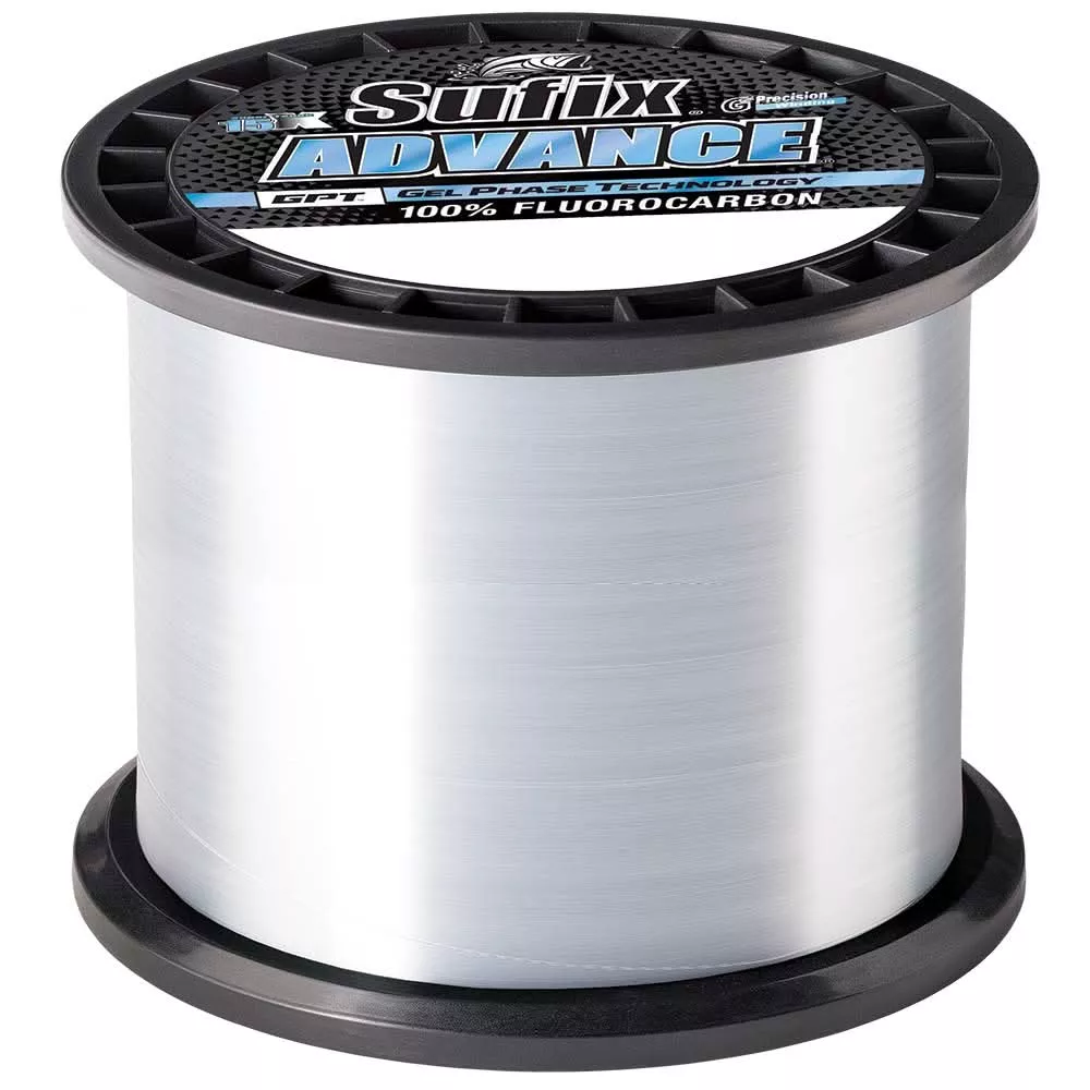 Sufix Advance Fluorocarbon - 30lb - Clear - 1200 yds - 679-1030C