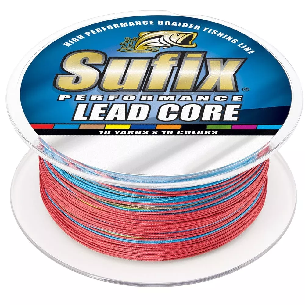 Sufix Performance Lead Core – 12lb – 10-Color Metered – 200 yds