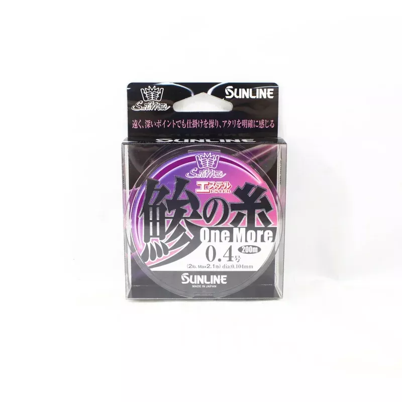 Sunline Ester Line Aji No Ito One More 200m #0.4 2lb 0.104mm (6800)