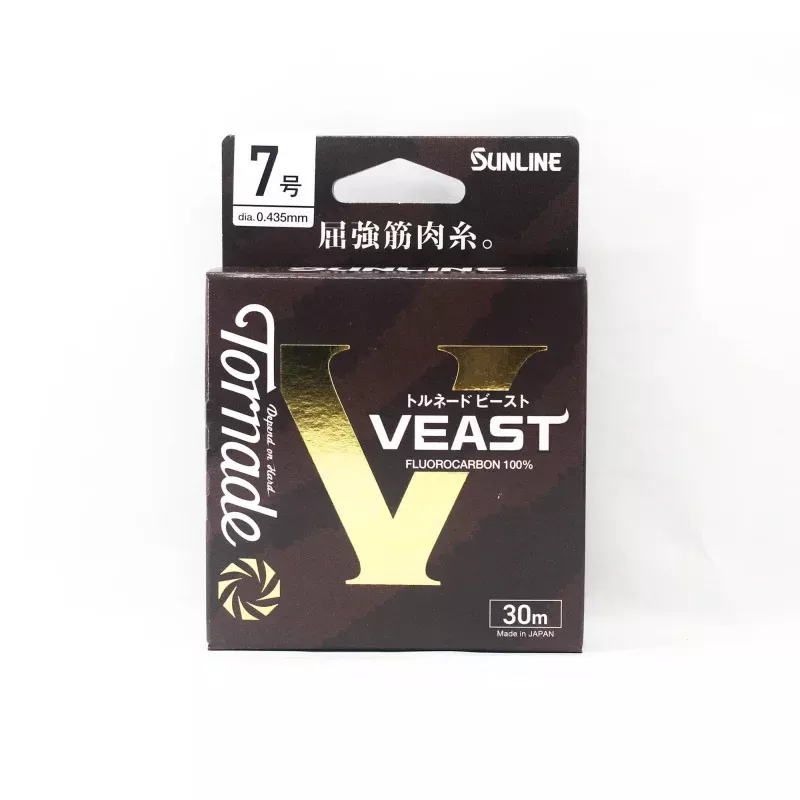 Sunline Fluorocarbon Leader Tornado Veast HG 30m Size 7 (0760)
