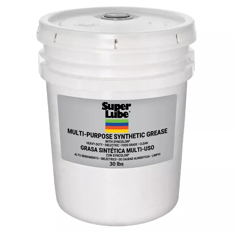 Super Lube Multi-Purpose Synthetic Grease w/Syncolon (PTFE) – 30lbs