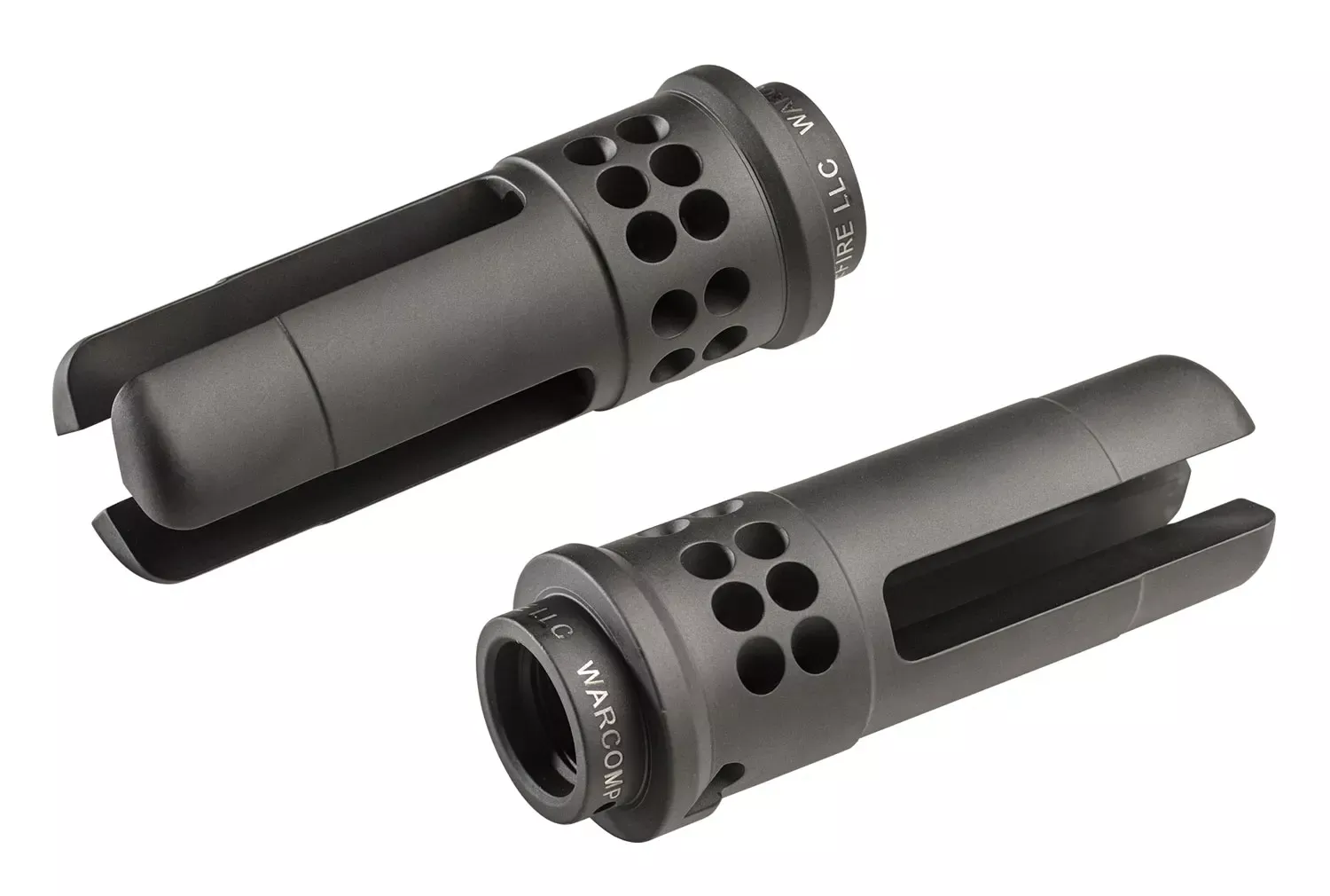 SureFire Warcomp QD Flash Hider 22 Cal (5.56mm) 1/2″-28 tpi, Open Tine 3-Prong, WARCOMP5561228