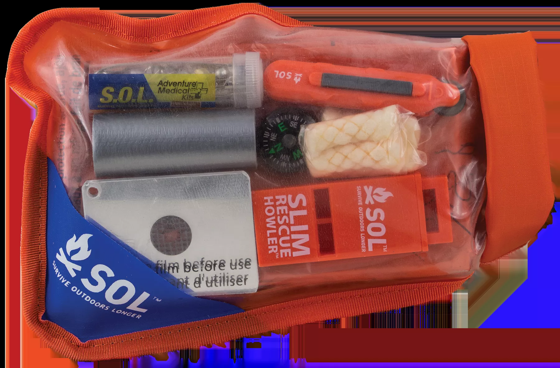 Survive Outdoors Longer Scout Survival Kit Orange