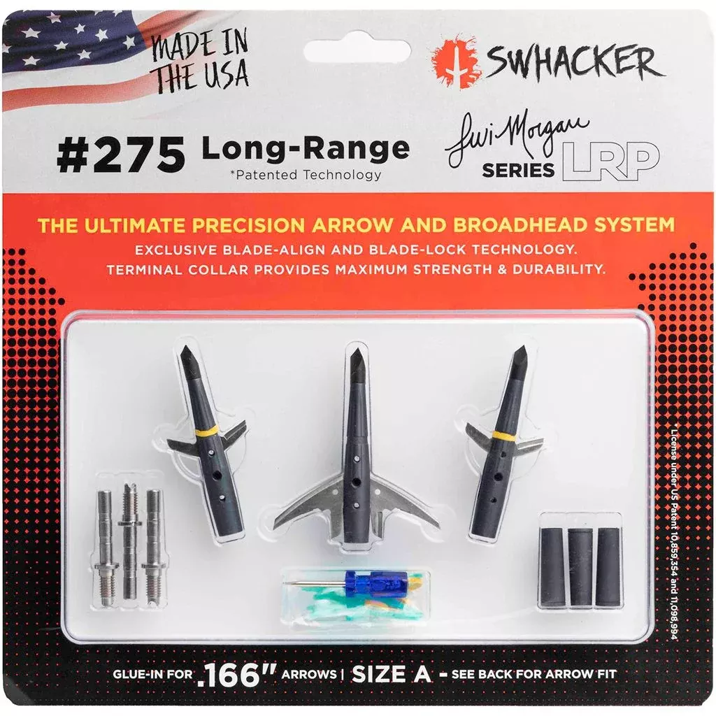 Swhacker LRP Broadhead Kit (2 blade .166 in. Size A 3 pk.)
