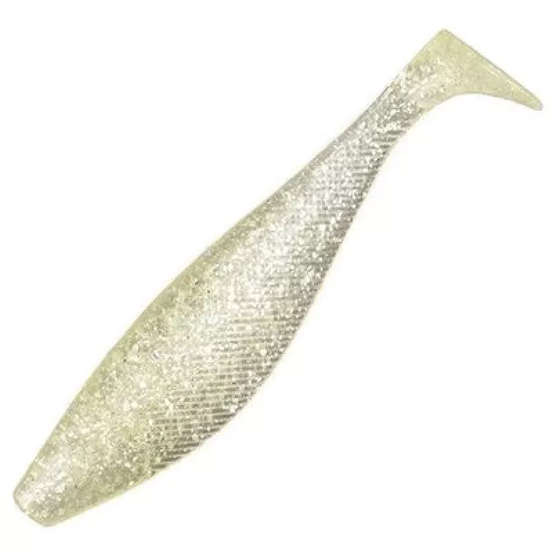 Swim Shad 5 –Silver Glitter / Clear