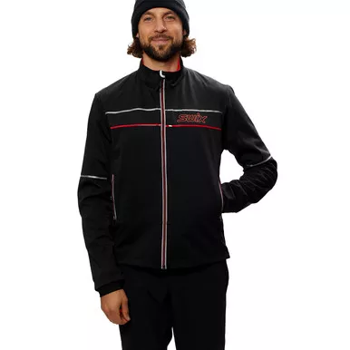 SWIX Men's Tokke Lightweight Softshell Black Jacket (212211-10000B)