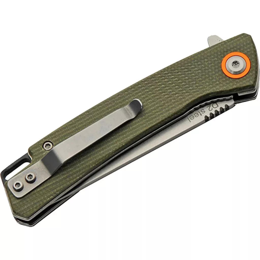 SZCO Micarta D2 Folder Knife
