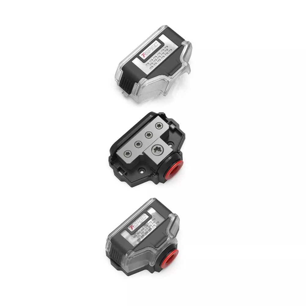 T-Spec VDB4 4-Position Distribution Block w/CoverVDB4 - VDB4