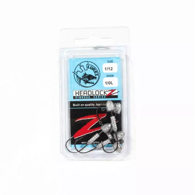 Tackle Tactics TT Headlockz Finesse Jig Head 1/12 oz 1/0 5/pack (3764)