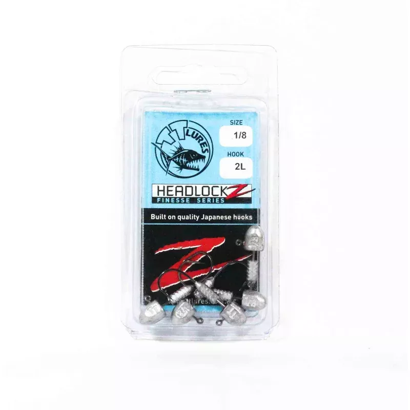 Tackle Tactics TT Headlockz Finesse Jig Head 1/8 oz 2, 5/pack (3771)