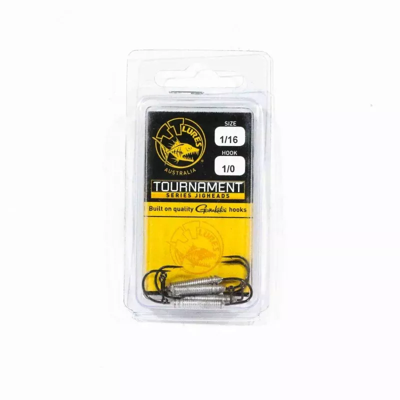 Tackle Tactics TT HWS Hidden Weight System 1/16 oz 1/0 5/pack (0075)