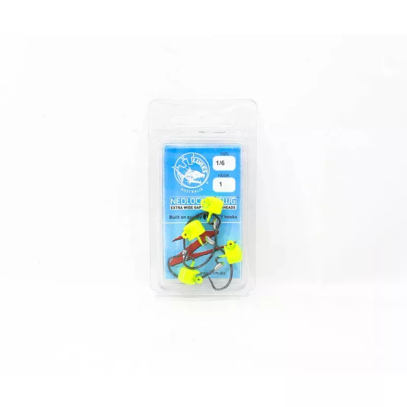 Tackle Tactics TT Nedlockz EWG Jig Head Chart 1/6 oz 1 (6229)