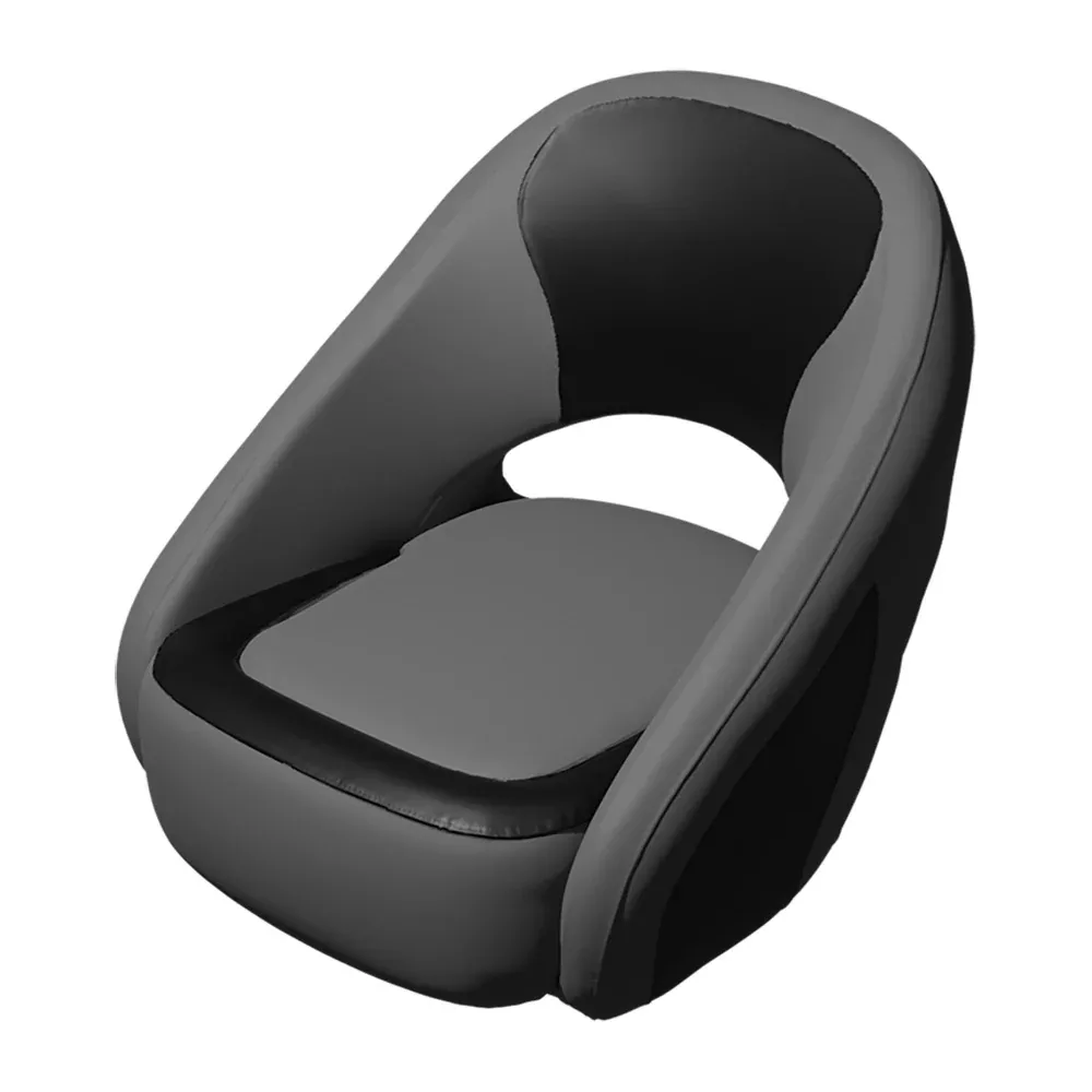 TACO Caladesi Smooth Bucket Seat – Grey/Black [BA2-25GRY-BLK]