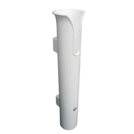 Taco Stand-Off Surface Mount Rod Holder – White