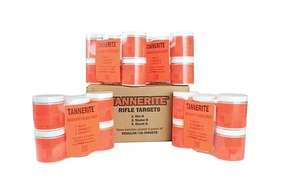 Tannerite 1/2 Pound TargetImpact Enhancement Explosion White Vapor Centerfire Rifle Firearm 0.50 lb 16 Targets