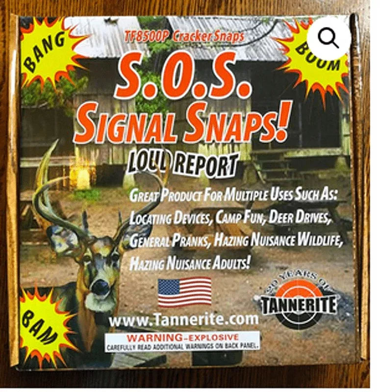 Tannerite S.o.s., Tan Sos Signal Snaps480 Qty 24 Cs