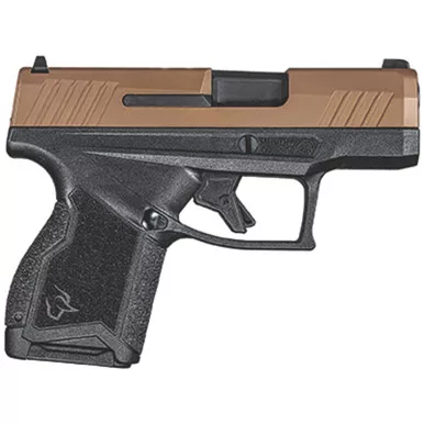 Taurus GX4 9mm Micro Compact Pistol with Troy/Coyote Cerakote Slide
