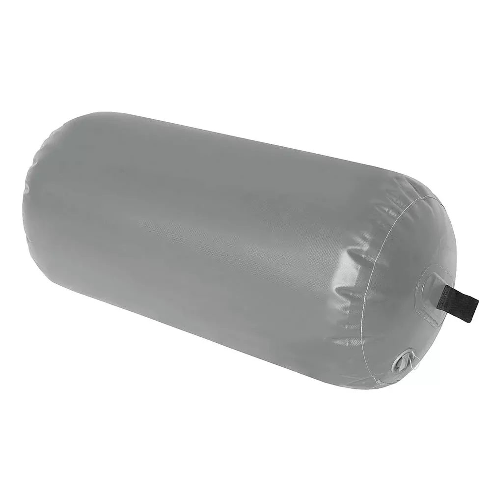 Taylor Made Super Duty Inflatable Yacht Fender – 18″ x 42″ – Grey