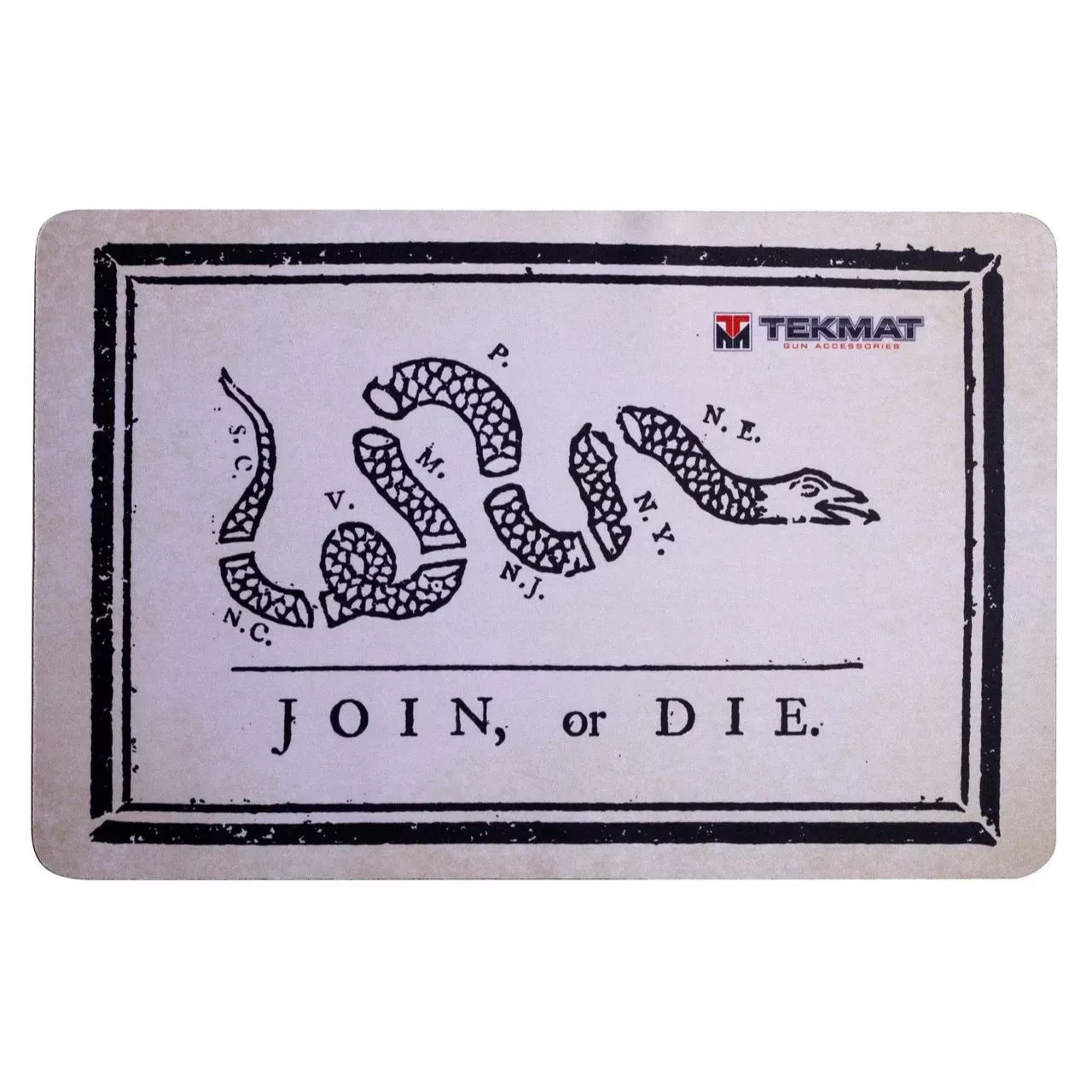 TekMat Join, or Die Gun Cleaning Mat