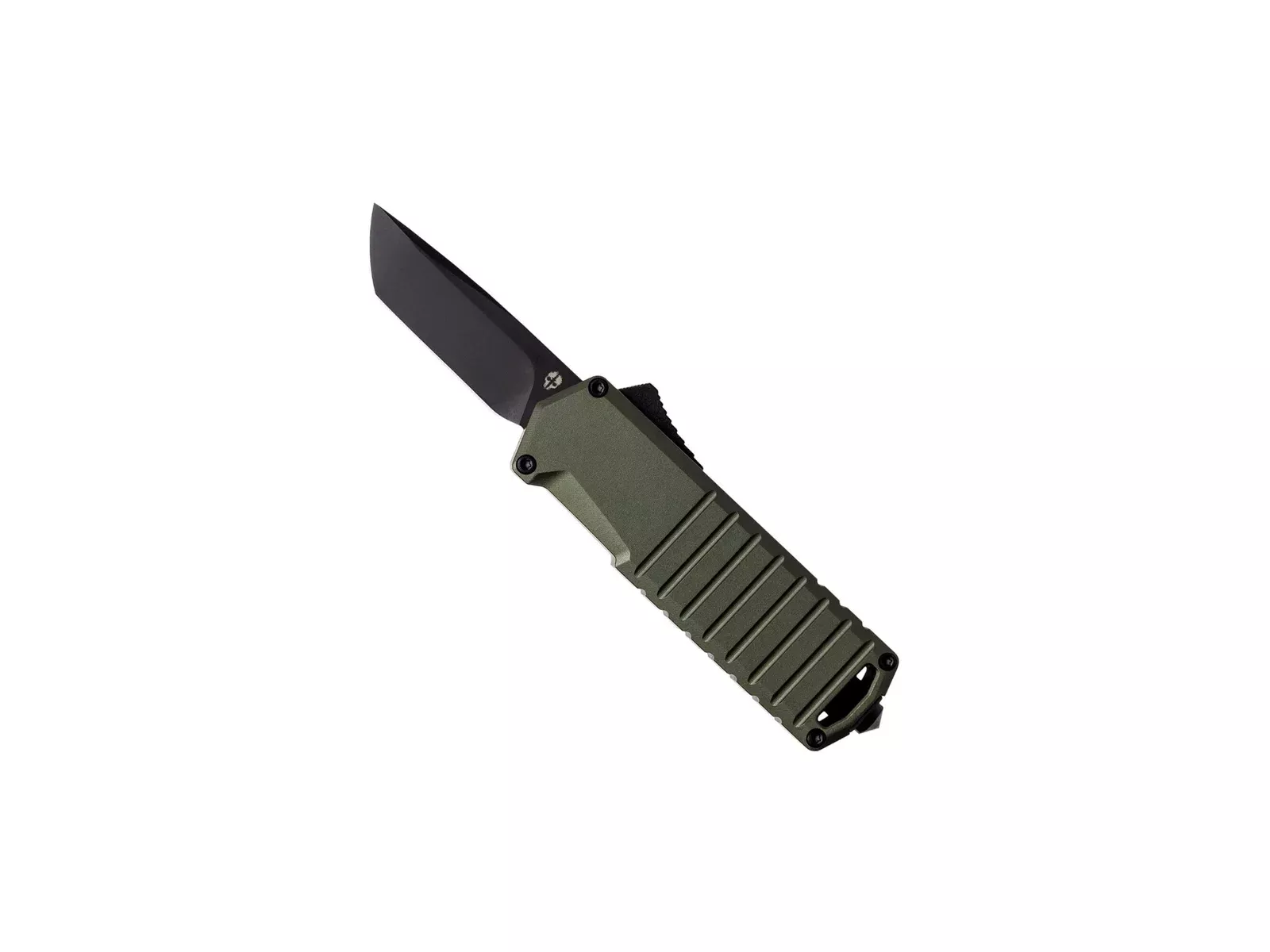 TEKTO A2 Badger Mini Automatic OD Green/Black Knife #A2ST6ODD2BK2A1