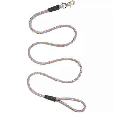 TERRAIN D.O.G. 07-6110-R9-6 1/2X6' Rope Leash Gray/Orange