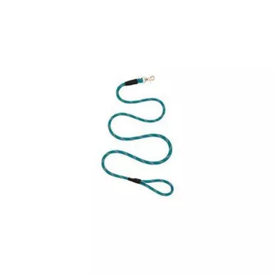 Terrain D.O.G. Rope Dog Leash, 1/2" x4', Blue/Grey