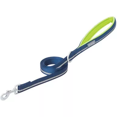 Terrain Dog 1X4' Leash - Navy/Lime